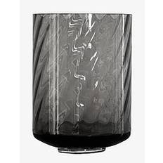 SPECKTRUM Meadow Swirl Cylinder Vase W. Foot |Grey |21 cm
