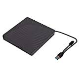 Externt DVD-enhetshölje, Upp Till 5 Gbps Hög överföringshastighet Löstagbar USB3.0 USB2.0 Laptop Optisk Enhetskåpa för 12,7 Mm/9,5 Mm SATA DVD RW-enhet