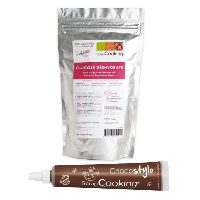 Dehydrated glucose 200 g + 1 Chocolate pen