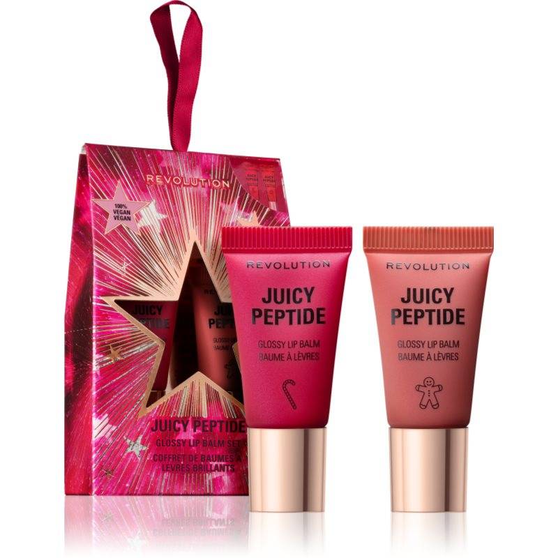 Revolution Makeup set Juicy Peptide Gavesæt til læber - 1 stk.