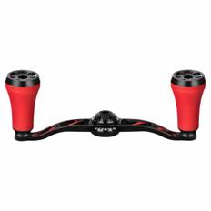 Gomexus Crank Handle w/ TPE Knob 100mm (7x4mm) - Black & Red