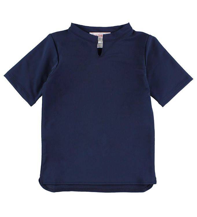 Petit Crabe Badtröja - Marinblå m. Stjärna - Petit Crabe - 3-4 år (98-104) - Badkläder