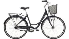 Raleigh Shopping Society Dame 56 cm – 7 gear Shimano Nexus – Fodbremse – Mat sort