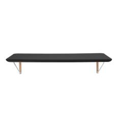 Carl Hansen - AB019 Wall Desk 120 x 60 cm Oak Oil/Laminate Fenix 0720 Nero Ing - Skrivbord - Anker Bak - Träfärgad - Trä