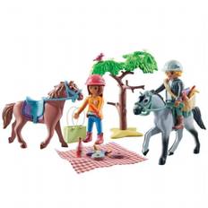 Ridetur til stranden med Amelia og Ben Playmobil Byggesæt World of Horses 71470