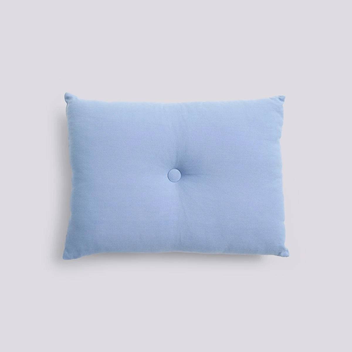 HAY Dot Cushion - Linen - Blue