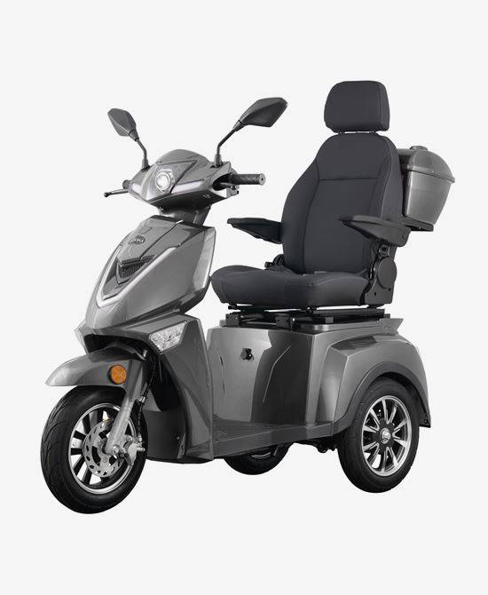 Promenadscooter Skand Leijona 1300 Plus Litium - Grå