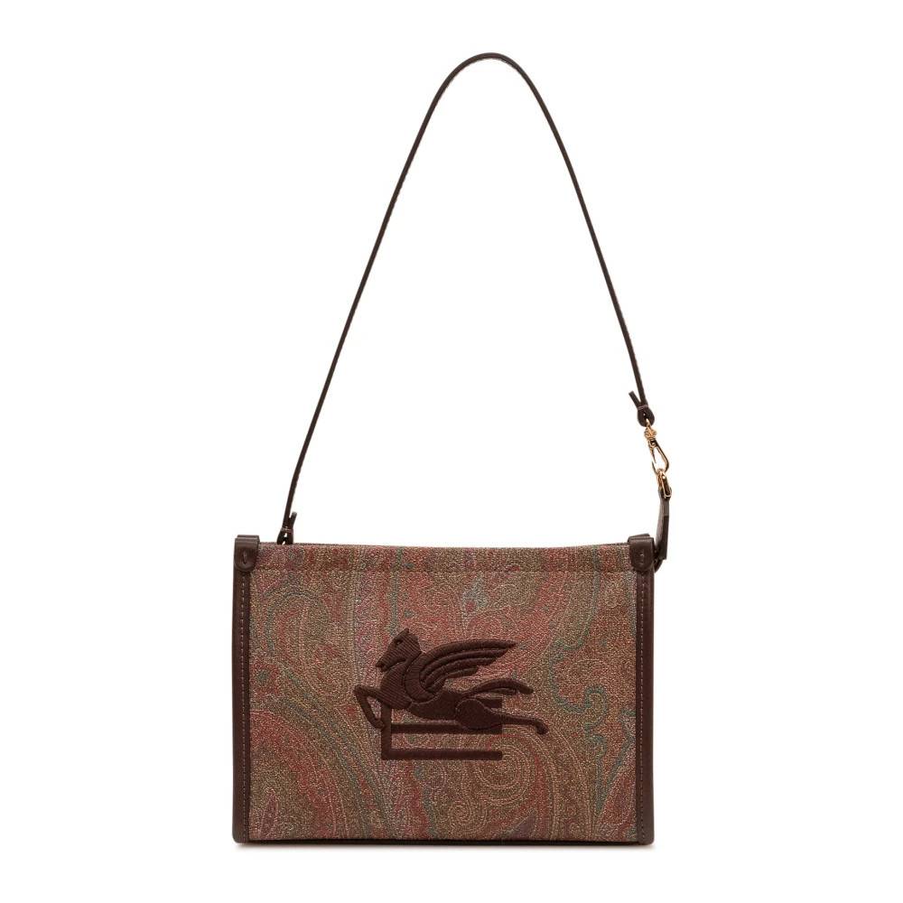 Etro Broderet Logo Paisley Clutch - Tasker - Dame - Flerfarvet - ONE SIZE - Bomuld