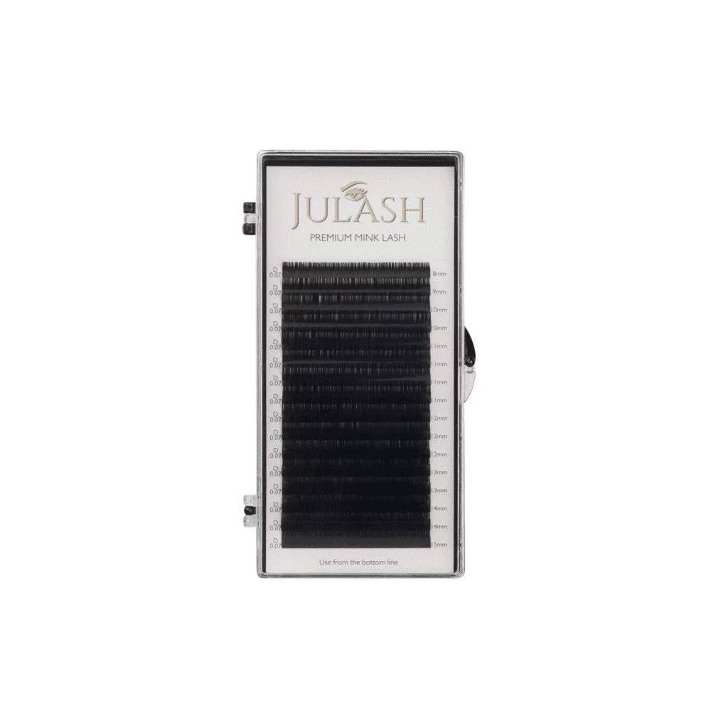 JuLash Flat Lashes – D 0.20
