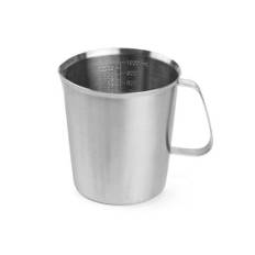 Mätkanna rostfritt stål - 1 liter