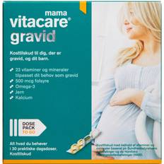 Vitacare Gravid (Bemærk dato) Kosttilskud 120 stk