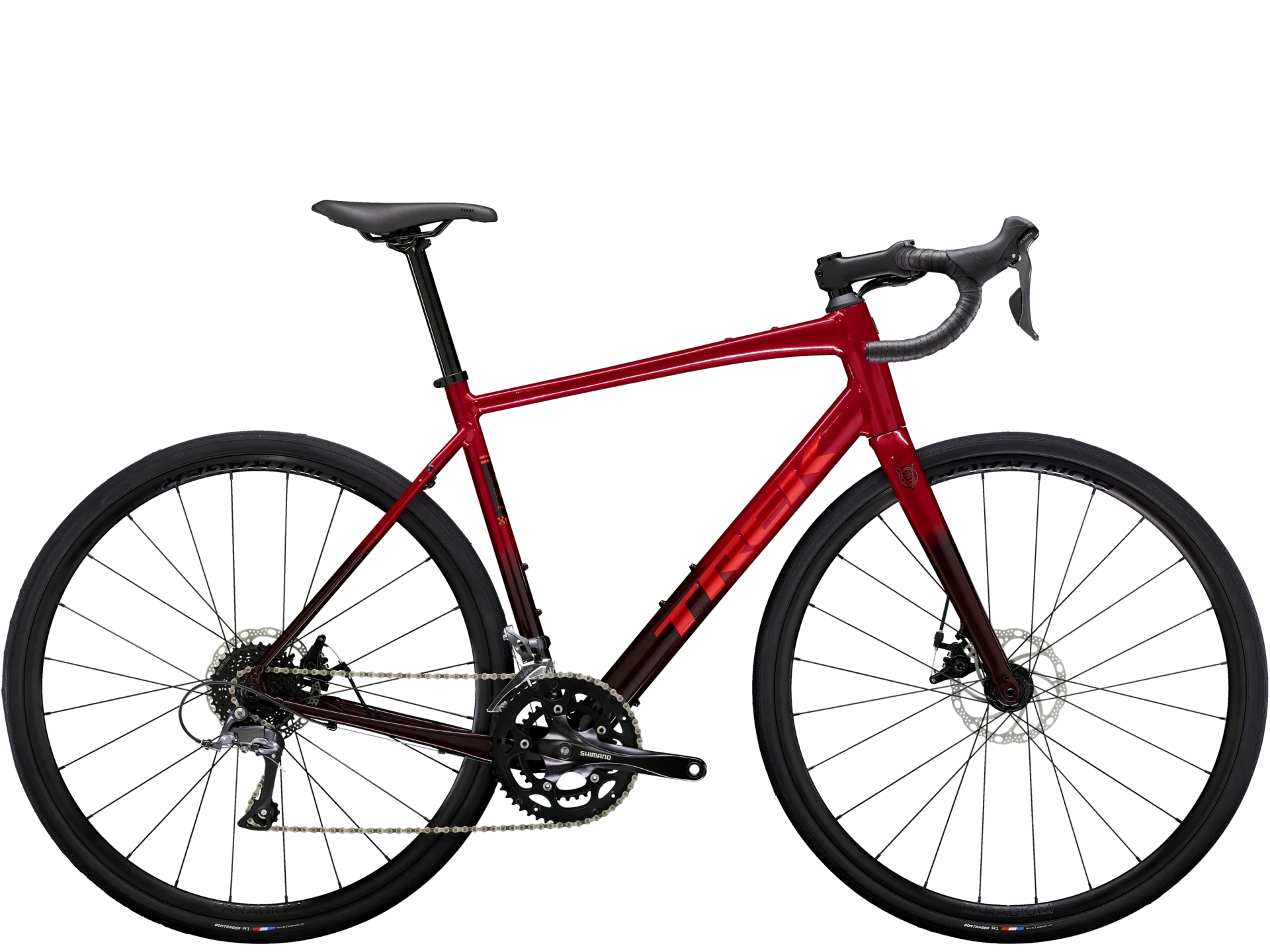 Trek Domane Al 2 Gen 4 Röd Fade