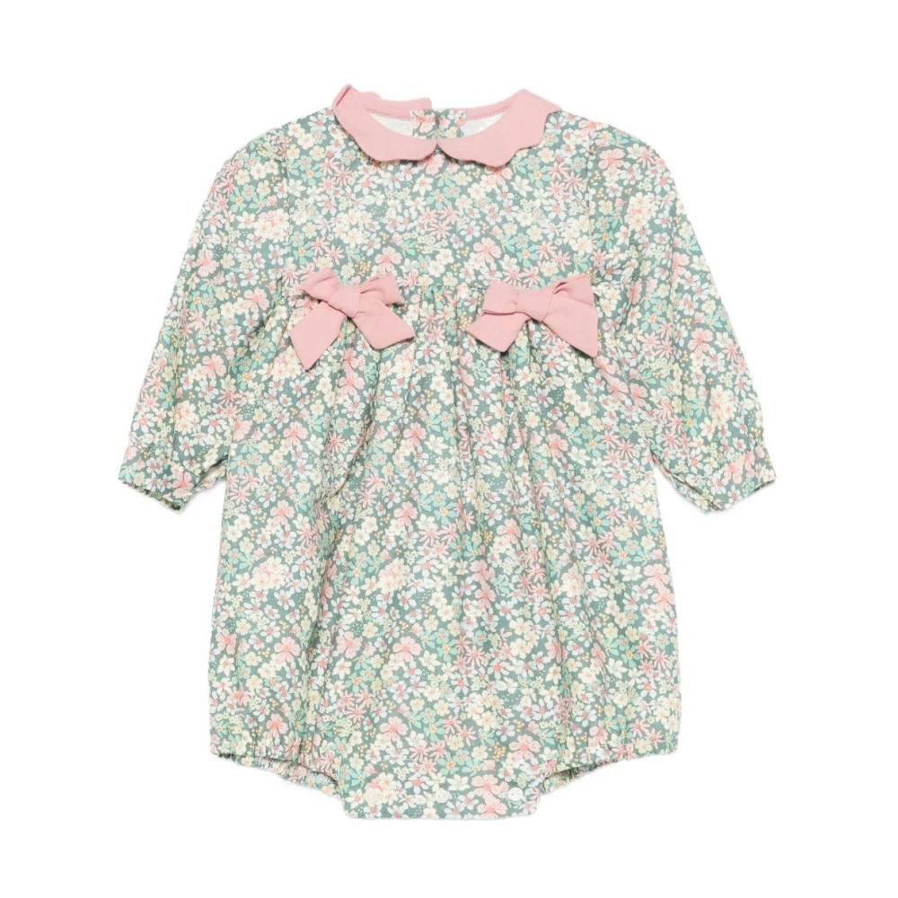 Mariella Ferrari Floral Romper - Kids - Dame - Flerfarvet - 92 CM - Uld