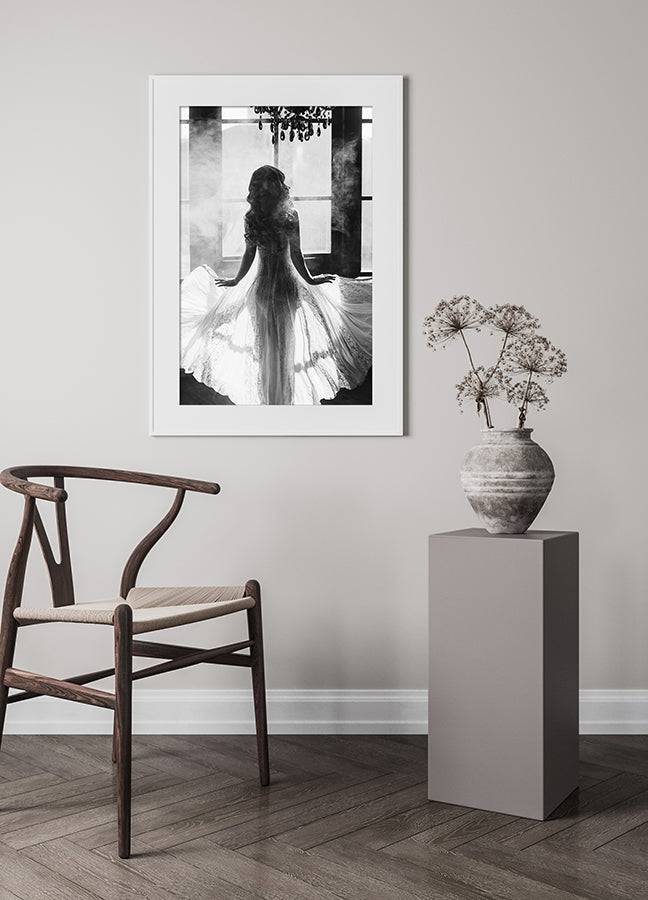 Poster - Morningstar - Svartvitt