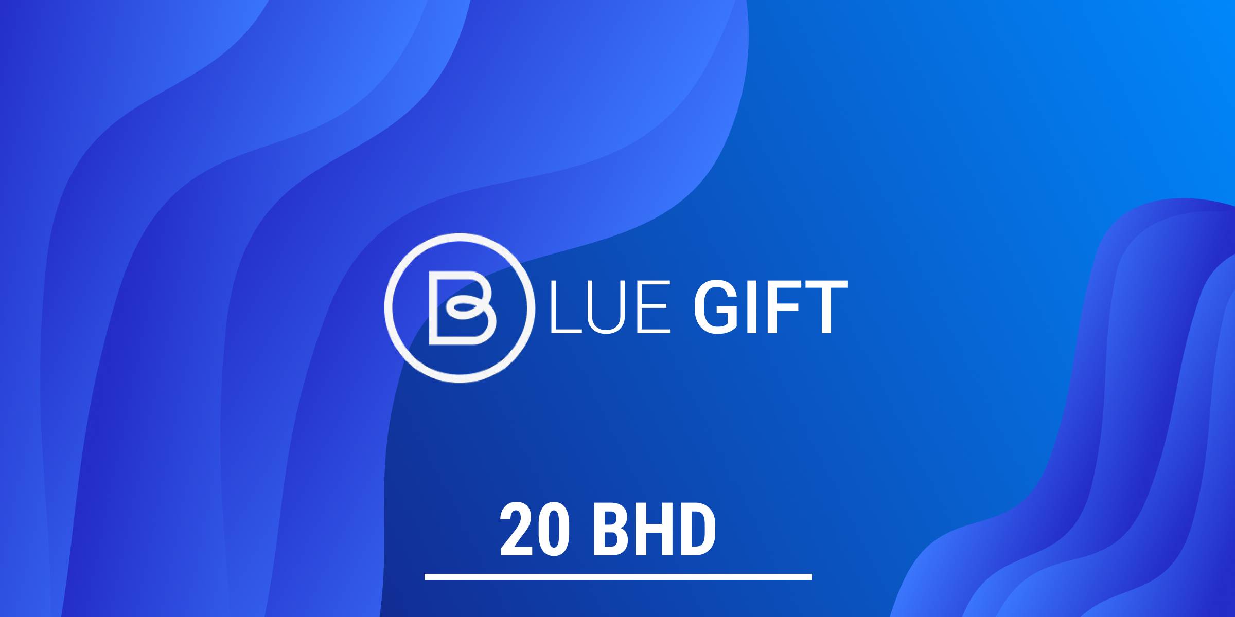 Blue Prepaid Gift Card 20 BHD - Standard