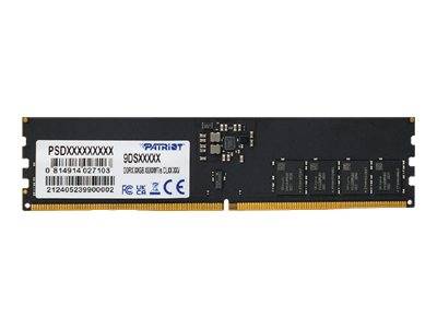 Patriot Signature Series DDR5 SDRAM 32GB On-die ECC DIMM 288-PIN --> I externt lager, forväntat leveransdatum hos dig 26-04-2026