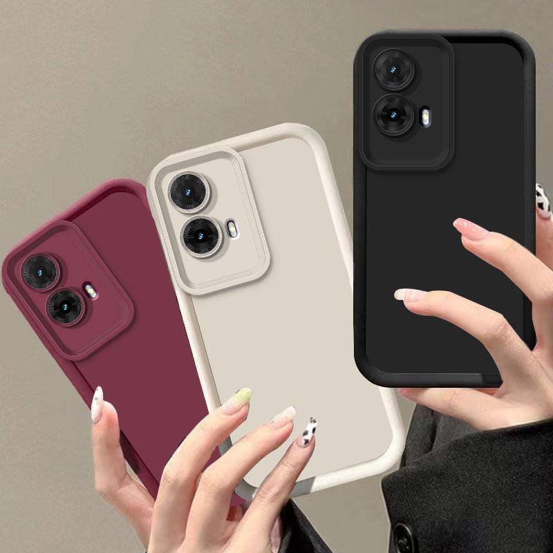 För Moto G85 G84 5G Fodral Helt Paket Mjuk Silikon Skyddande Baksida För Motorola Moto G64 G54 Power Stötsäkert Mobilfodral