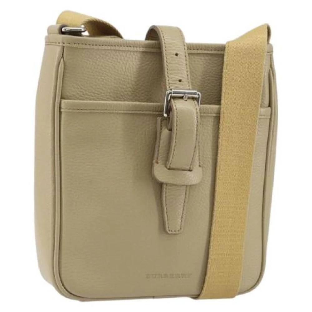 Burberry Vintage - Pre-owned Läder Axelremsväska Vintage - Dam - ONE Size - Läder