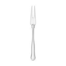 Georg Jensen Dobbelt Riflet Pålægsgaffel, sølv