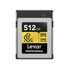 LEXAR CFEXPRESS PRO 512GB TYPE-B R3600/W3300