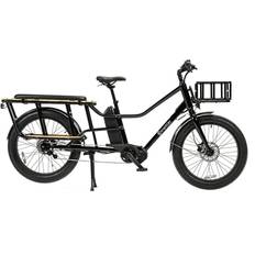 Lastcykel el Cargobike Longtail Varia Black - Svart (24)