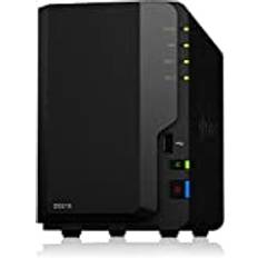 Synology DS218 NAS WD röd 16To Svart