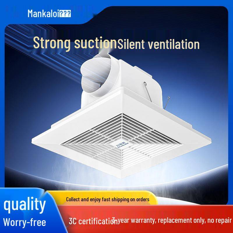 Takmonterad kanalfläkt för köks- och badrumsventilation