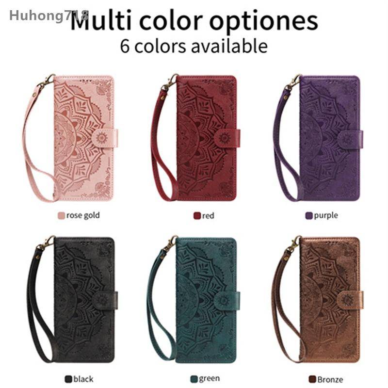 För Xiaomi Poco F3 F5 F6 F7 F8 Ultra X6 X7 X8 Max Pro 5G Fodral Flip Läder Plånboksskydd Stötdämpande Med Handledsrem brun