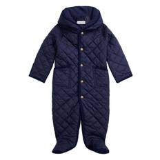 POLO RALPH LAUREN KIDS - Barn Bunting overall - barn - återvunnen polyester - 3 mths - Blå