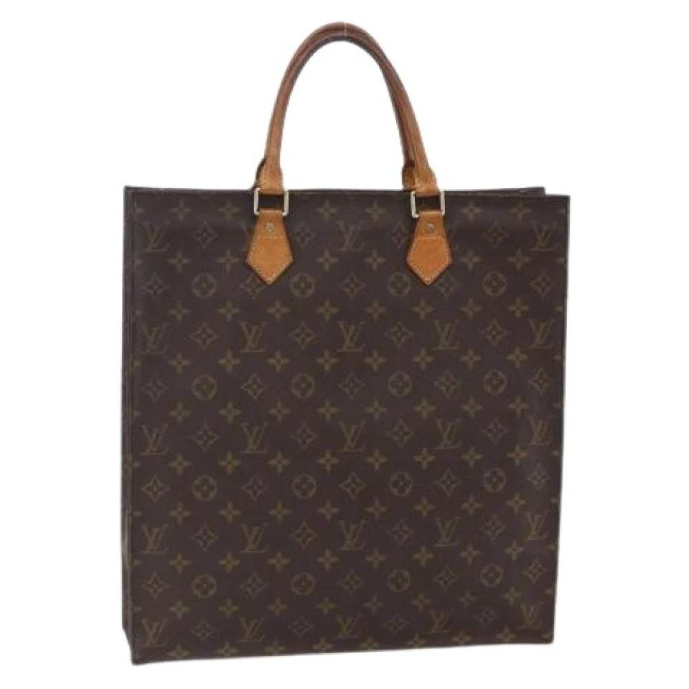 Louis Vuitton Vintage Pre-owned Canvas Tote Bag - Vintage - Dame - Brun - ONE SIZE -