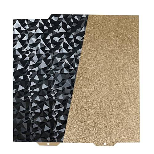 IdeaFormer PEO PEI tryckplatta 184 x 184 mm för bambulab, dubbelsidig texturerad PEO PEI Spring Steel Sheet för Bambu Lab A1 Mini 3D-skrivare