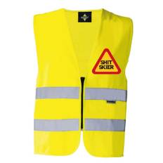 Shit Skier | Reflexväst - Signal Yellow - 4XL