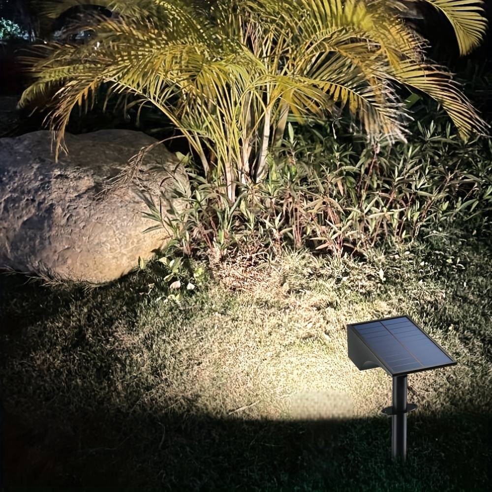 Outdoor Solar Lawn Light 66 Leds Solar Landscape Spotlight 4 Solar Tree Light Suitable For Courtyard Garden No Remote Control