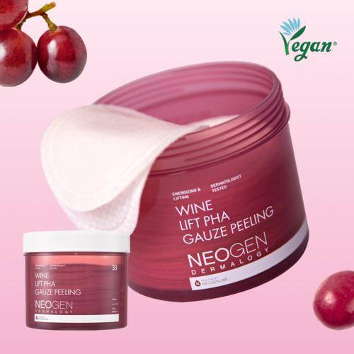 NEOGEN Wine Lift PHA Gauze Peeling 30 sheets