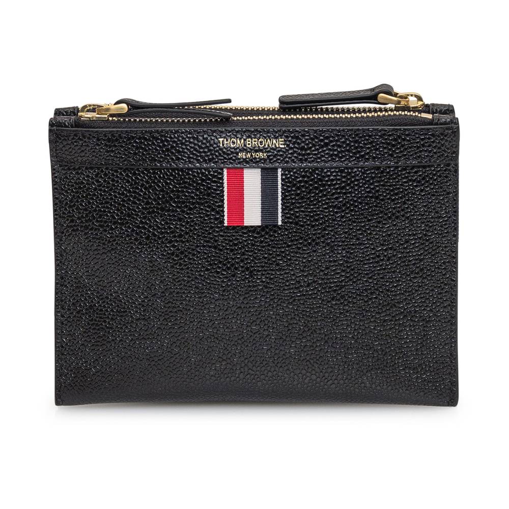 Thom Browne RWB Tab Zipped Crossbody Taske - Accessories - Dame - Sort - ONE SIZE - Uld