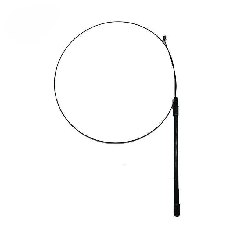 Feather Wand Cat Toy with Bell & Worm String - Interactive Teaser Set - THT-3-A
