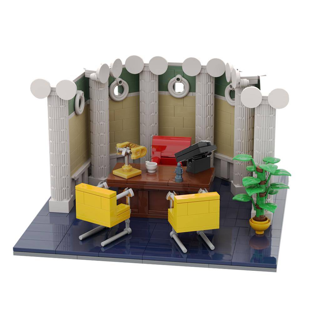 Gobricks MOC TV-drama Better Call Saul Goodman's kontor Breaking Bad Walter White Pinkman Byggklossar Leksak Barnpresent gray