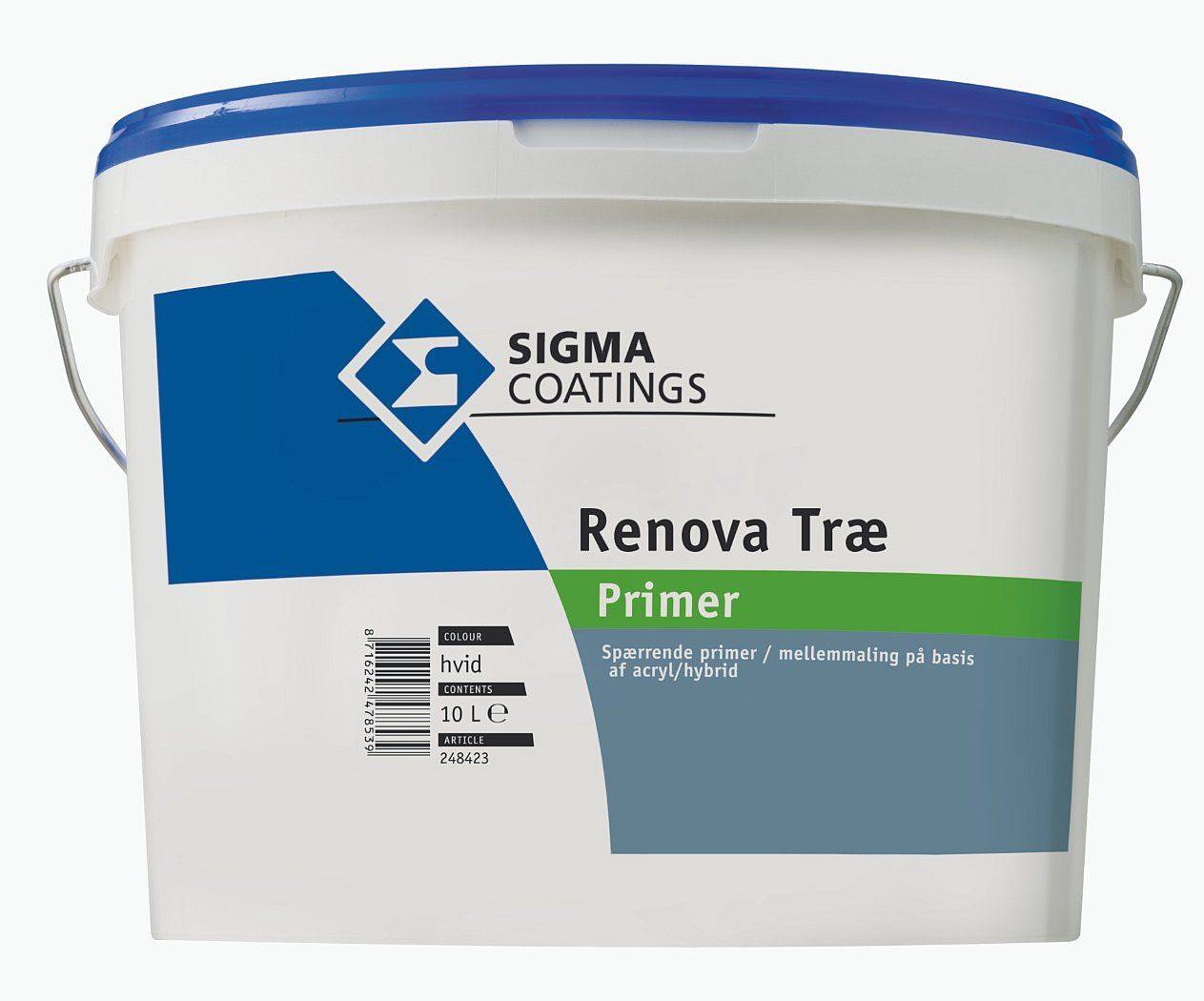 Sigma Renova Træprimer 2,5 Liter
