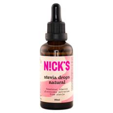 Nicks Stevia Drops, Naturel, 50 ml