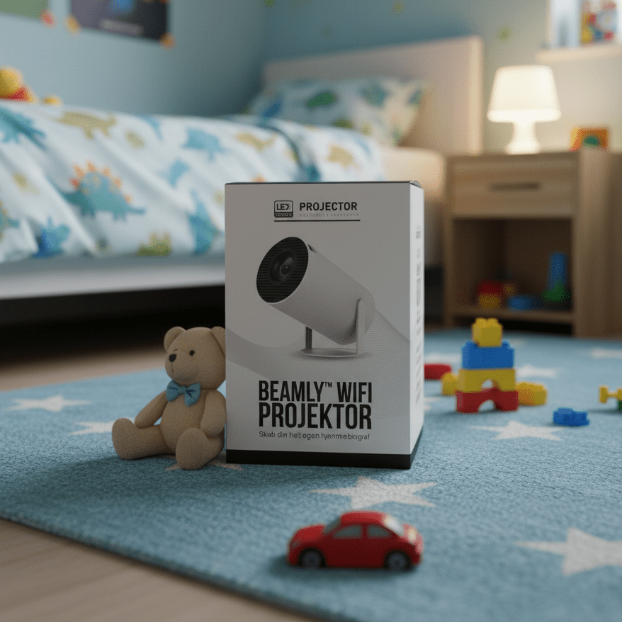 Beamly Wifi Projektor - Smart mini projektor