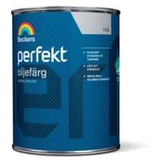 Beckers Oljefärg, Perfekt halvblank, 1L, Utevit