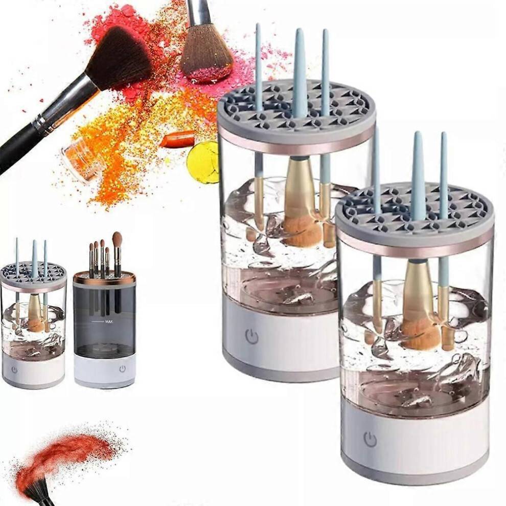 (black) Beauty Swirl Cosmetic Brush Cleaner, The Cozy Luna Brush Cleaner