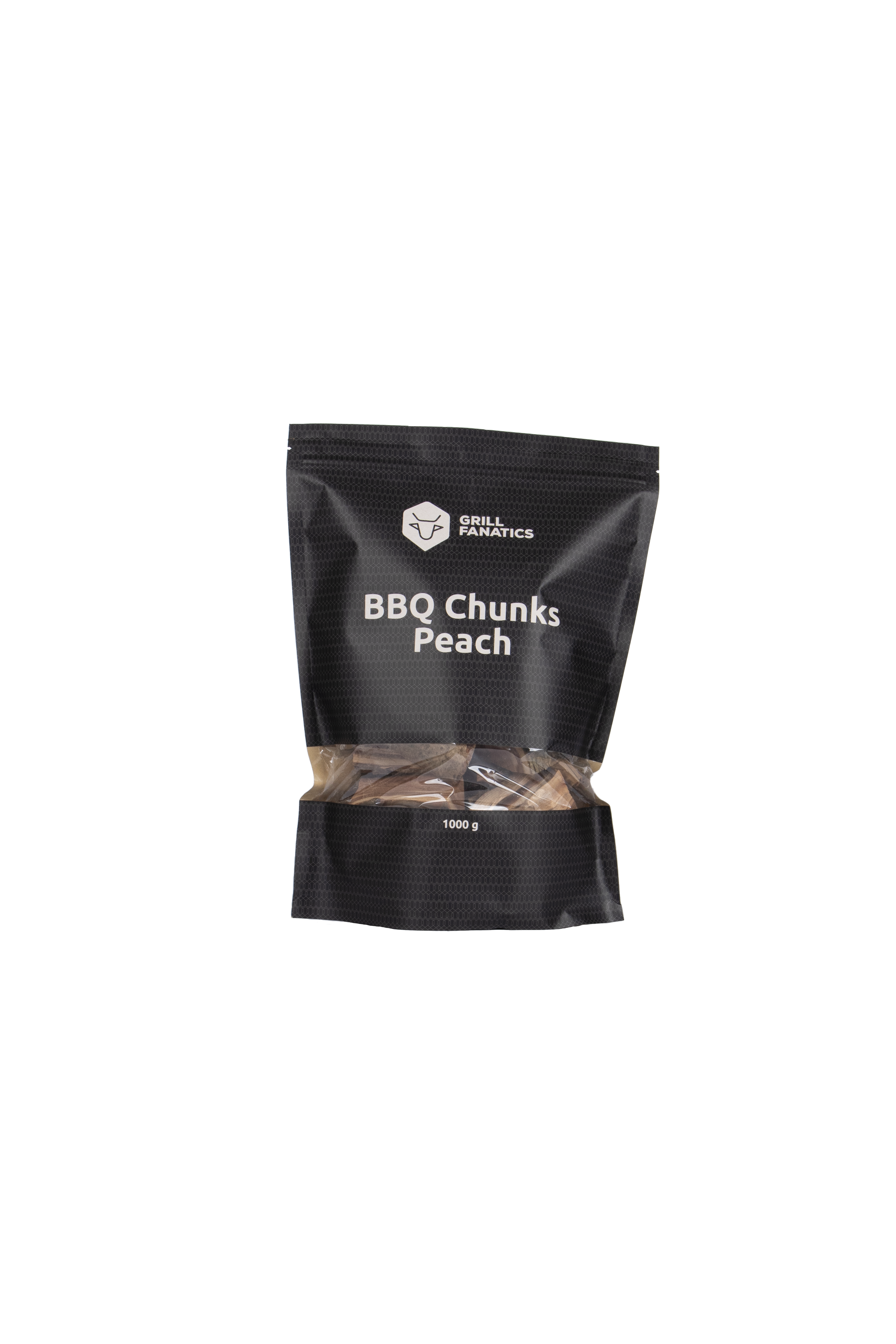 Grill Fanatic BBQ Chunks Peach/Fersken 1000 gr.