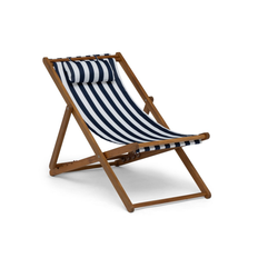 Skara solstol Vit polyester