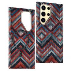 EIDERWOOD Mønstret Carbon Cover - Samsung Galaxy S23 Ultra - MagSafe Kompatibel - Retro Pattern