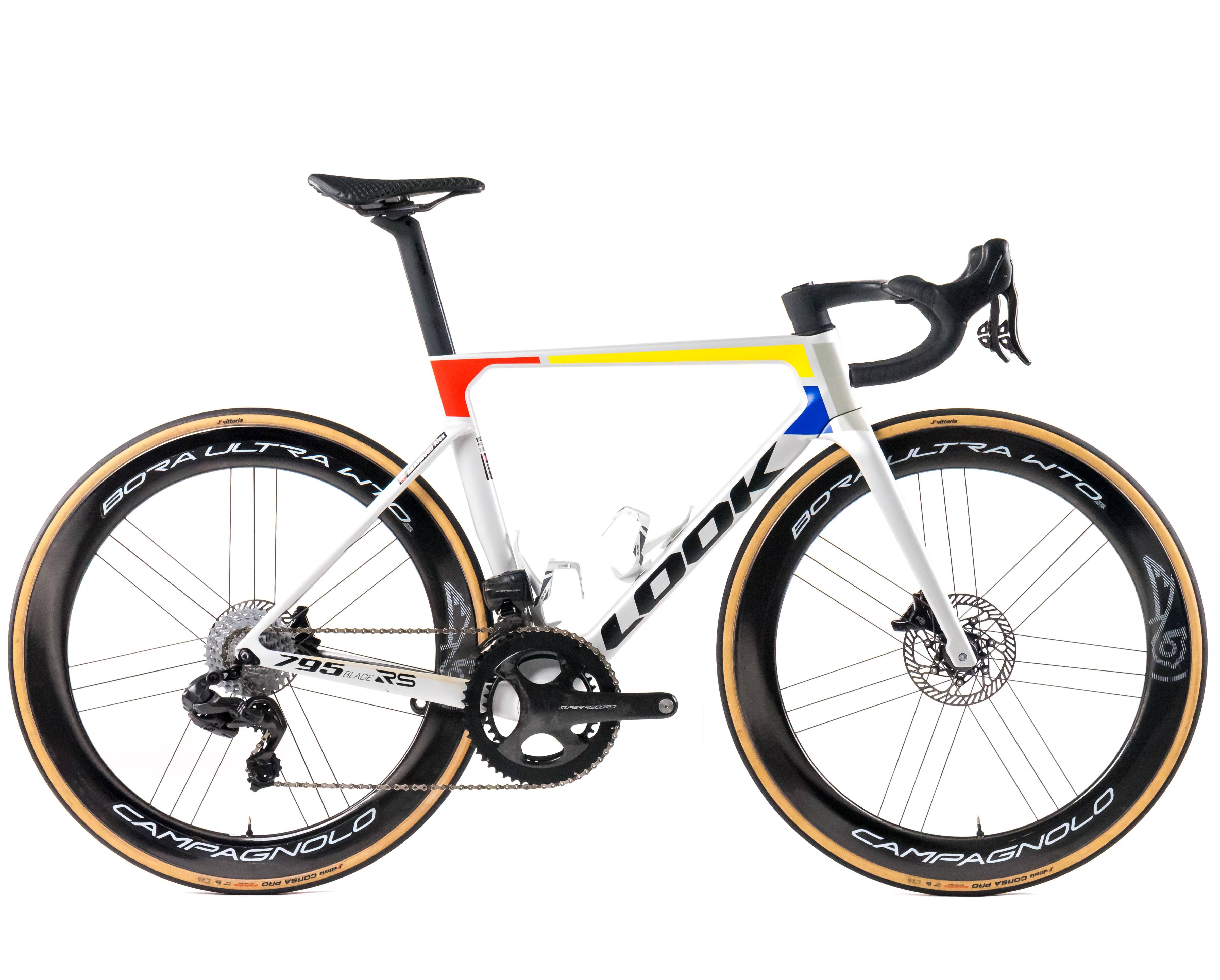Look 795 Blade RS 2025 Team Cofidis Aranburu Alex size S Campagnolo Super Record WRL 2x12sp - Bikeroom / S / Iconic Platinum White