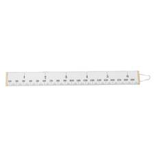 Kids Growth Chart Accurate Baby Height Growth Chart Ruler Removable Canvas Wall Hanging Measurement