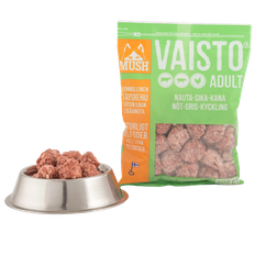 MUSH Vaisto Grön Nöt-gris-kyckling-måltid 800 g (800 g)