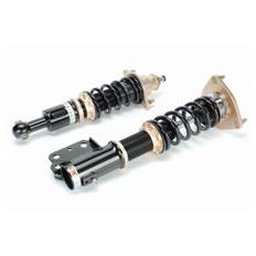 BC Racing BR Coilovers - VOLVO S60/S80/V70N AWD (2001-2007) RA (Topplagring Fram/Bak: Pillowball/Gummi)