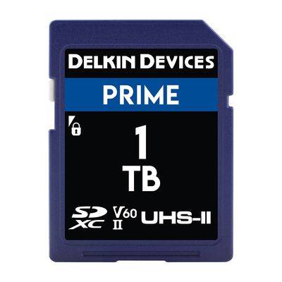 Delkin PRIME UHS-II (V60) SD Memory Card  1 TB